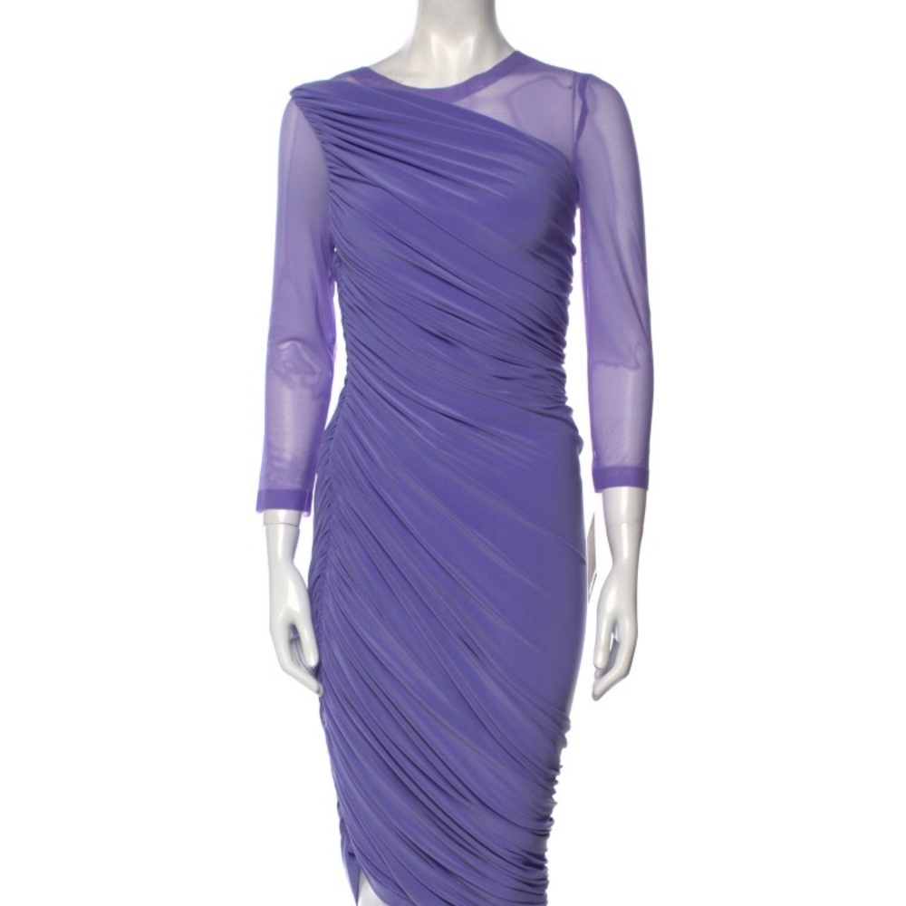 Norma Kamali Lilac Dress